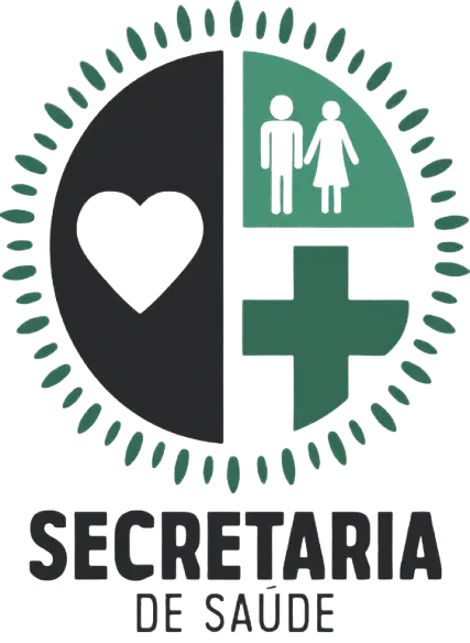 Logo da Secretaria Municipal de Saúde de Barrinha